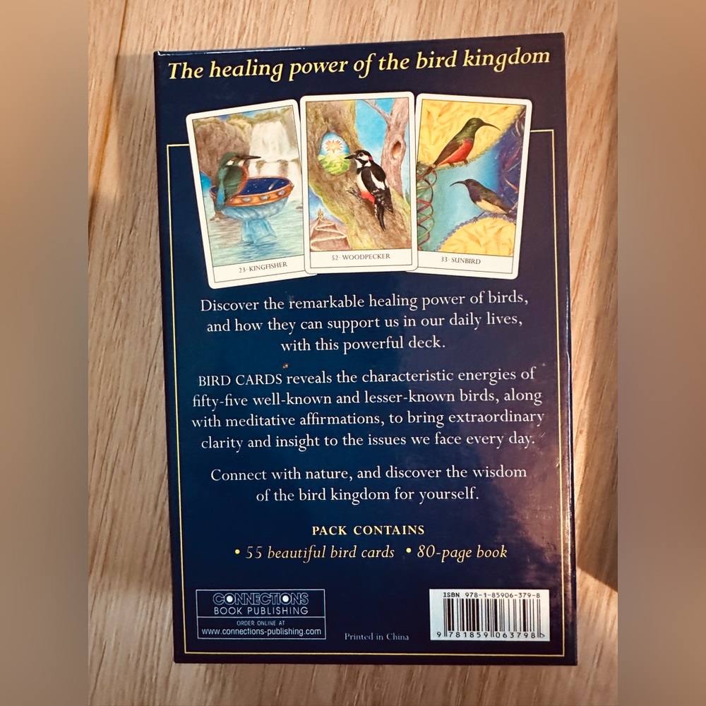 RARE BIRD CARDS The Healing Power of the Bird Kingdom DOBBEN TOERIEN OUT ofPRINT - Picture 5 of 6